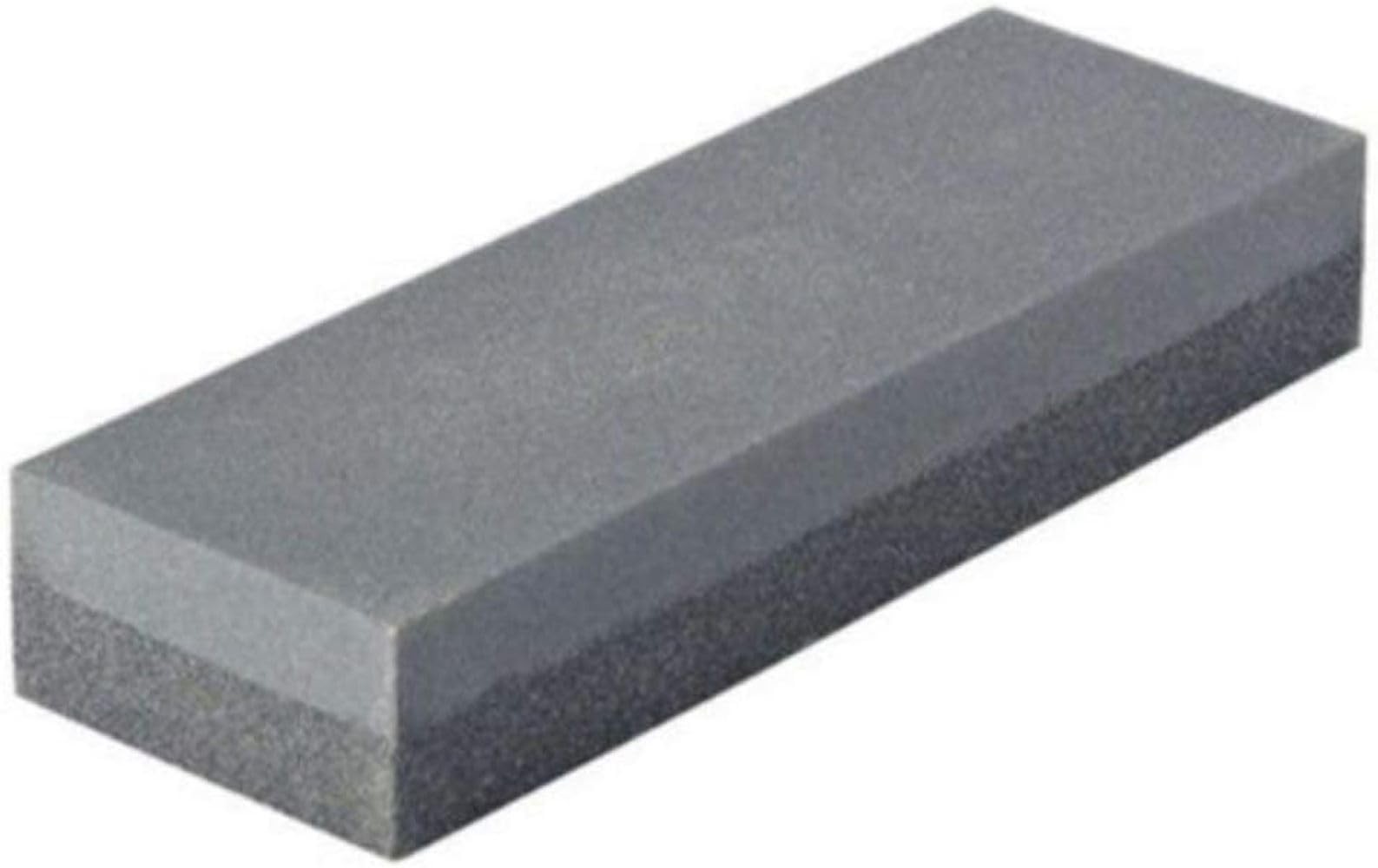 Lansky 8" Dual Grit Combo Bench Stone Knife Sharpener Coarse 120 Medium 600 Grit
