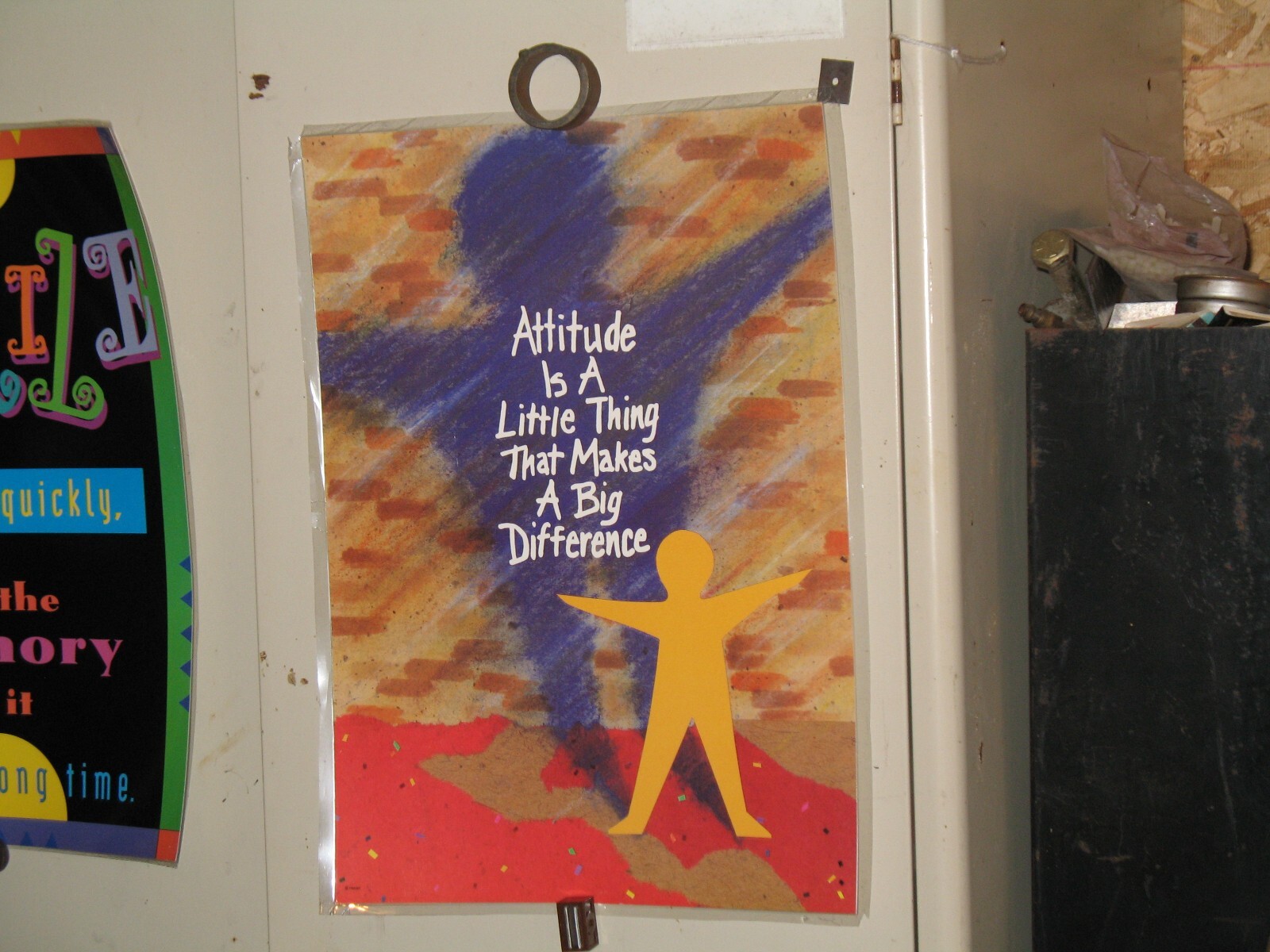 4 VTG LAMINATED POSTERS LEARNING EDUCATIONAL SCHOOL TEACHING LOT X OFFICE