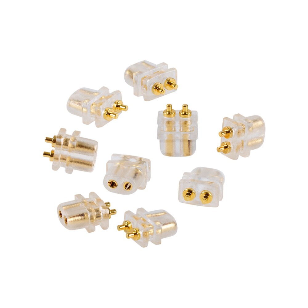 2PCS IEM 2Pin Female Socket Earphone Jack Connector for Custom In-ear Monitors