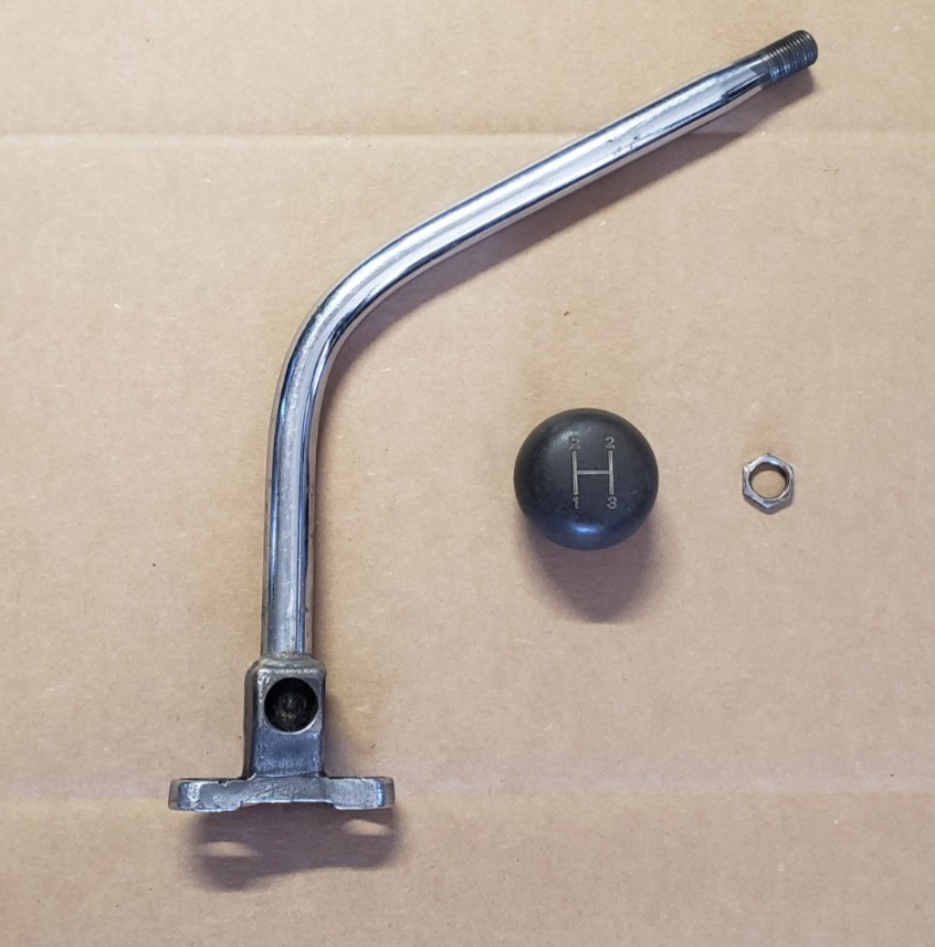 Ford 1965-67 Mustang 3 Speed Shifter Handle & Knob Used Original Good Condition