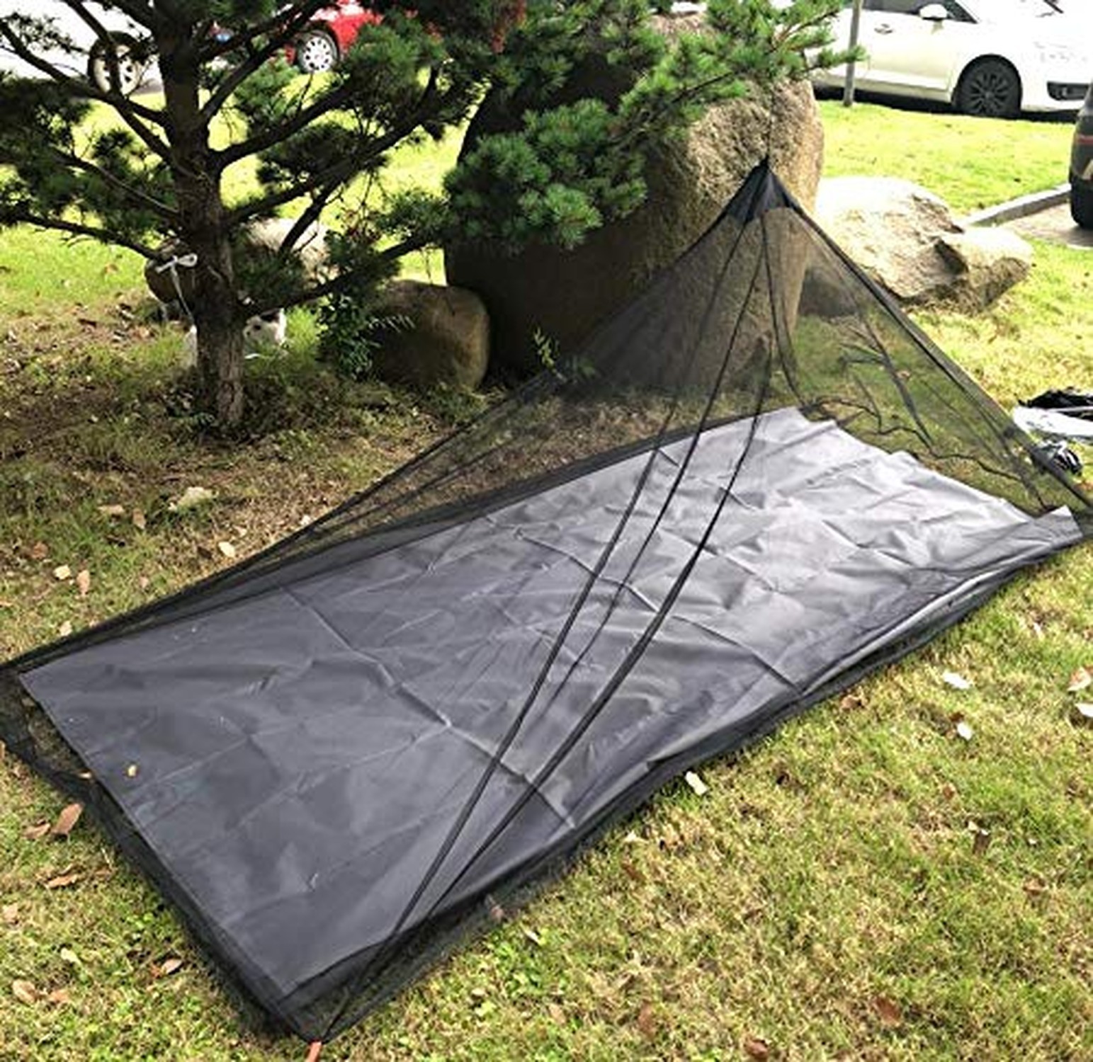 No-See-Ums Camping Mosquito Net Bed Compact and Ultra-Light for Travel，Fi