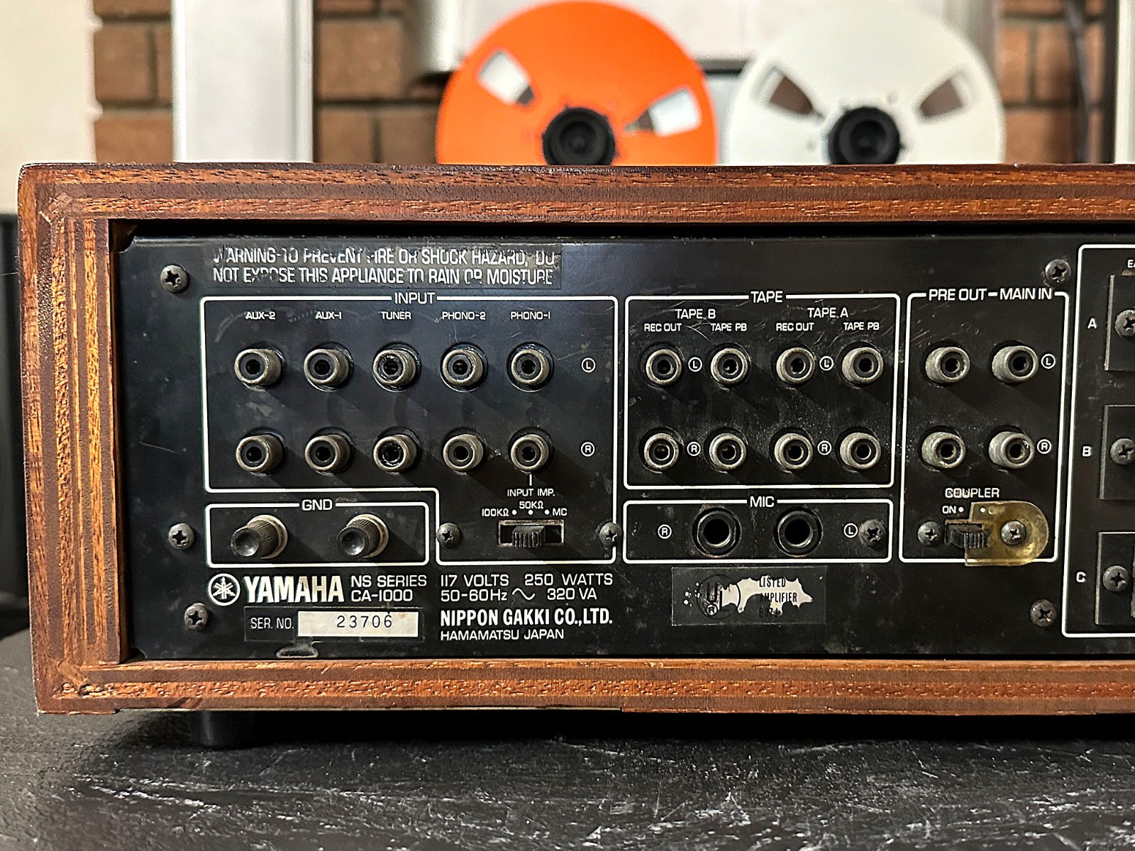 Yamaha CA-1000 - Class A - Integrated Amplifier 70W/CH Tested + 30-Day Guarantee