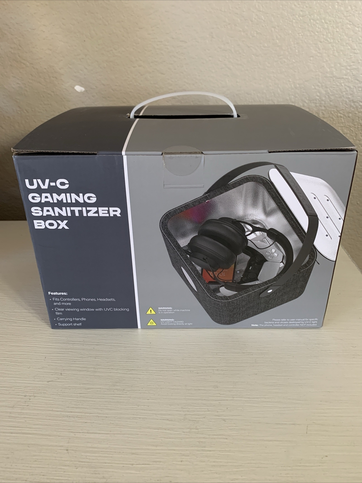 UV-C GAMING SANITIZER BOX Disinfects Game Accessories On PS4 PS5 Xbox One Switch