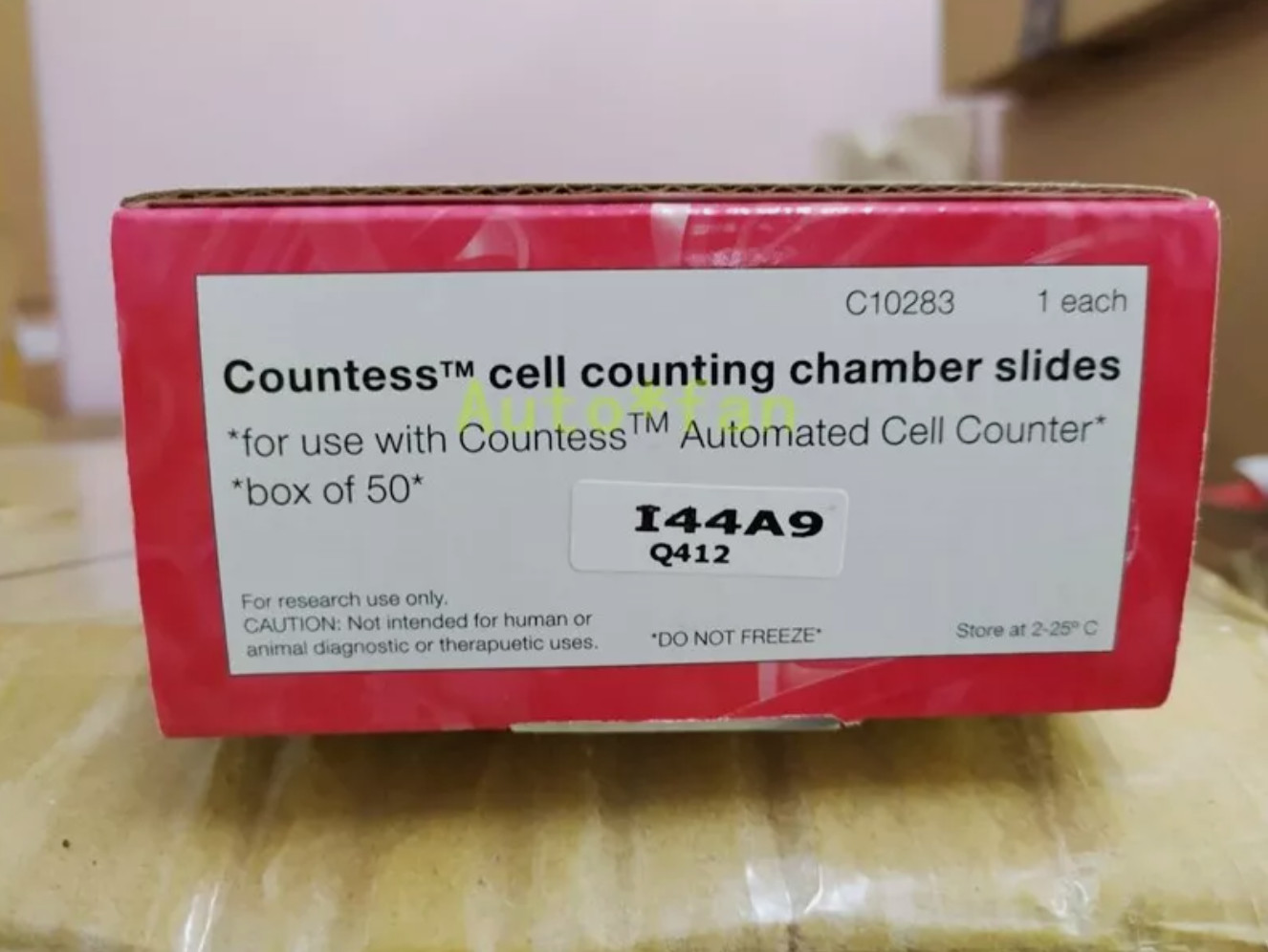 50PCS/BOX NEW FOR Invitrogen Cell Counting Chamber Slides C10283 @106