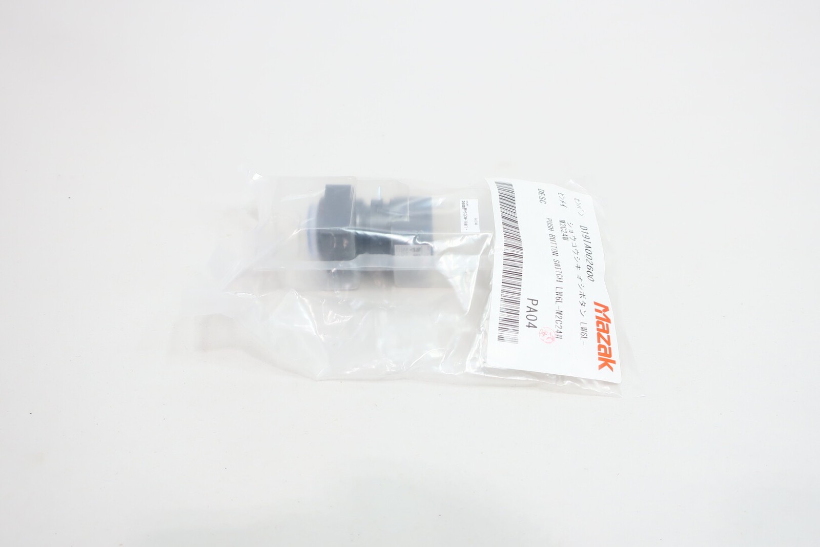Idec LW6L-M2C24W Pushbutton Switch Illuminated White