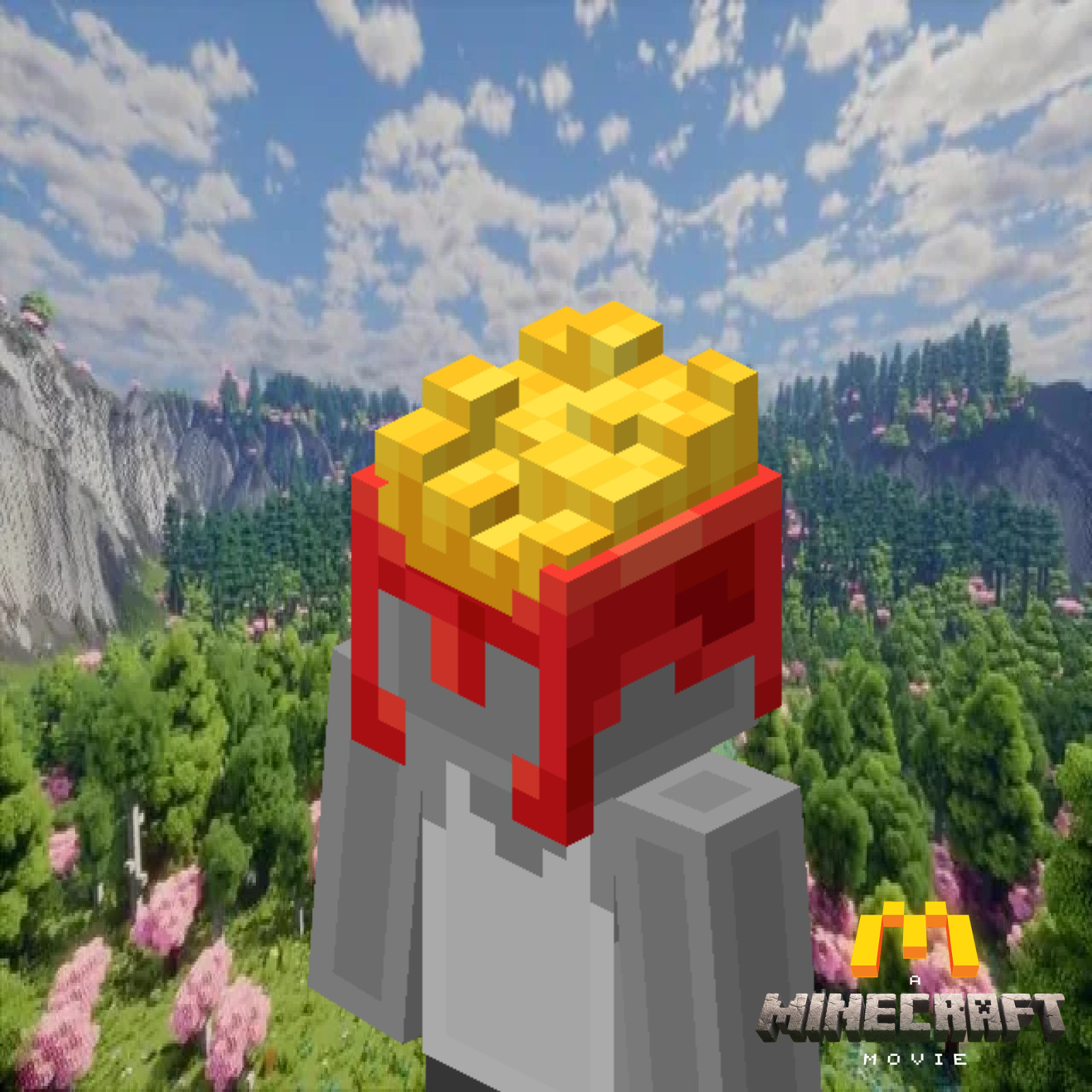 2025 McDonald's Minecraft Fry Helmet [CODE ONLY] *Unused Code* FAST DELIVERY