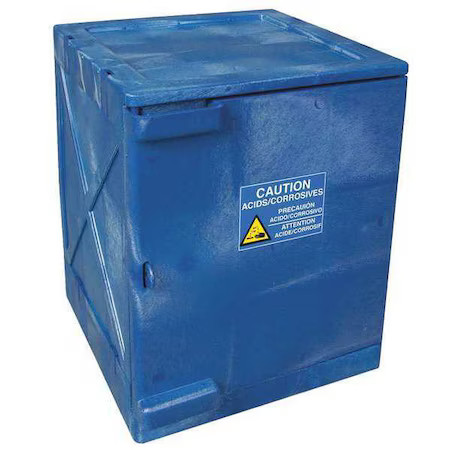 Eagle Mfg M04cra Hazardous Material Storage Cabinet, 4 Gal, 2 Shelves,