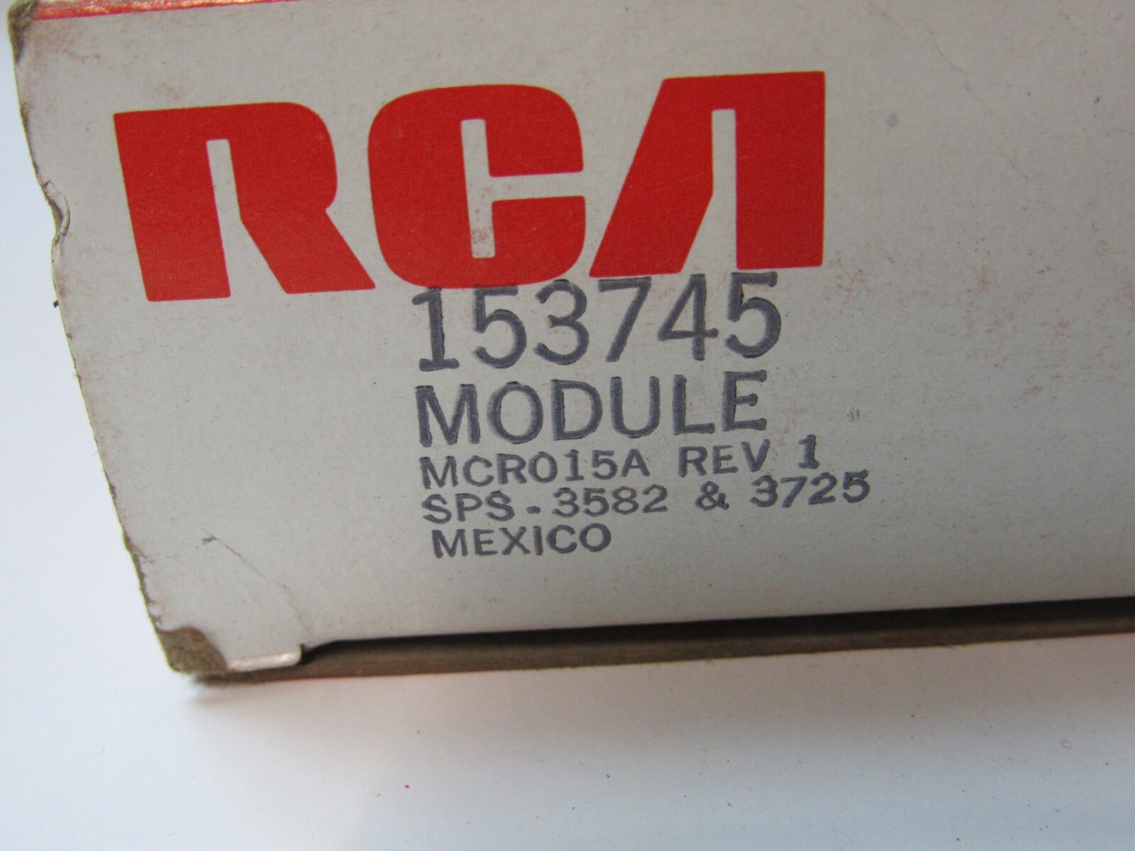 Vintage RCA 153745 Module Circuit Board Television Replacement Part TV4
