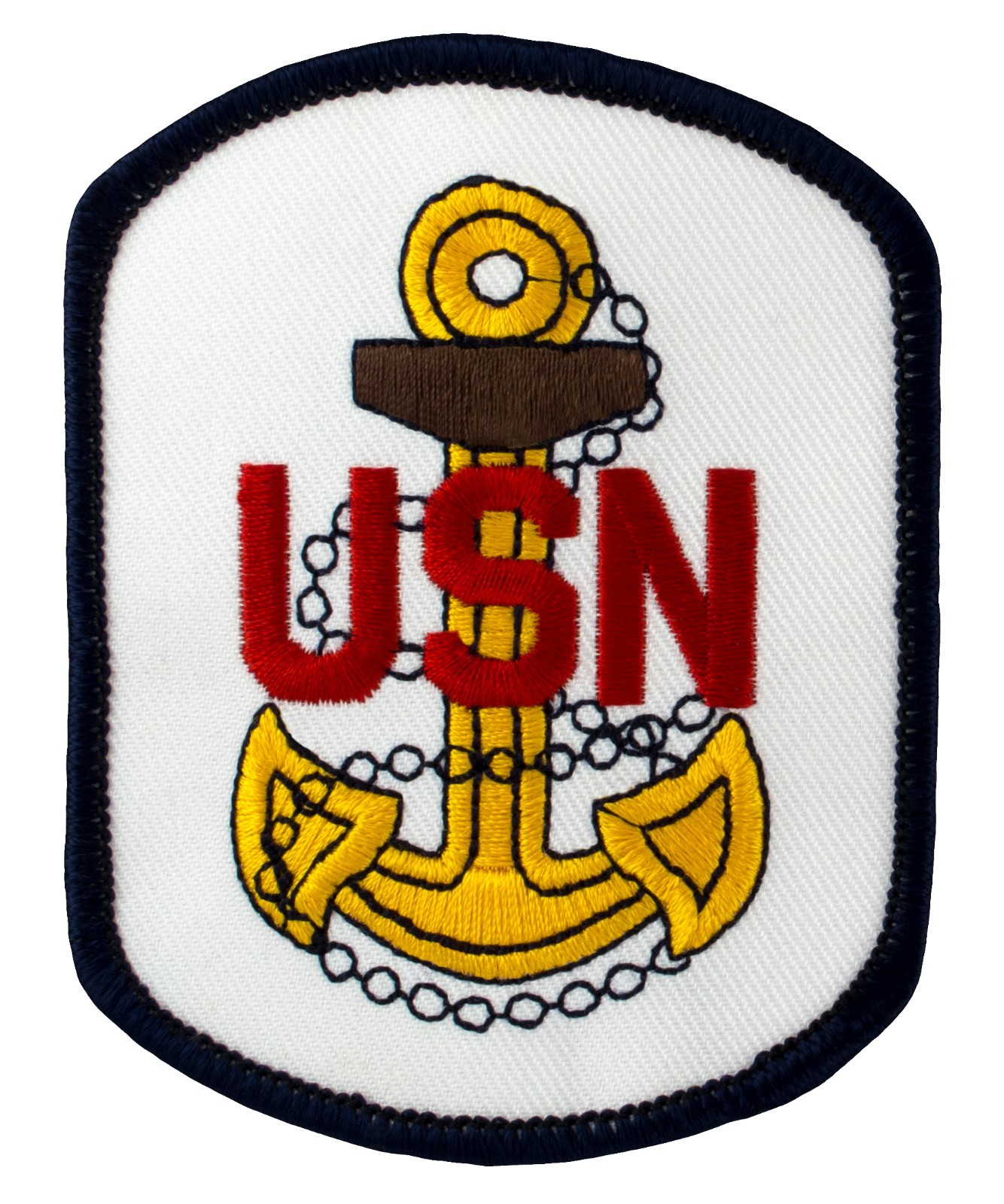 US Navy Patch (153) 2 3/4" x 3 1/2" Embroidered Patch 30011