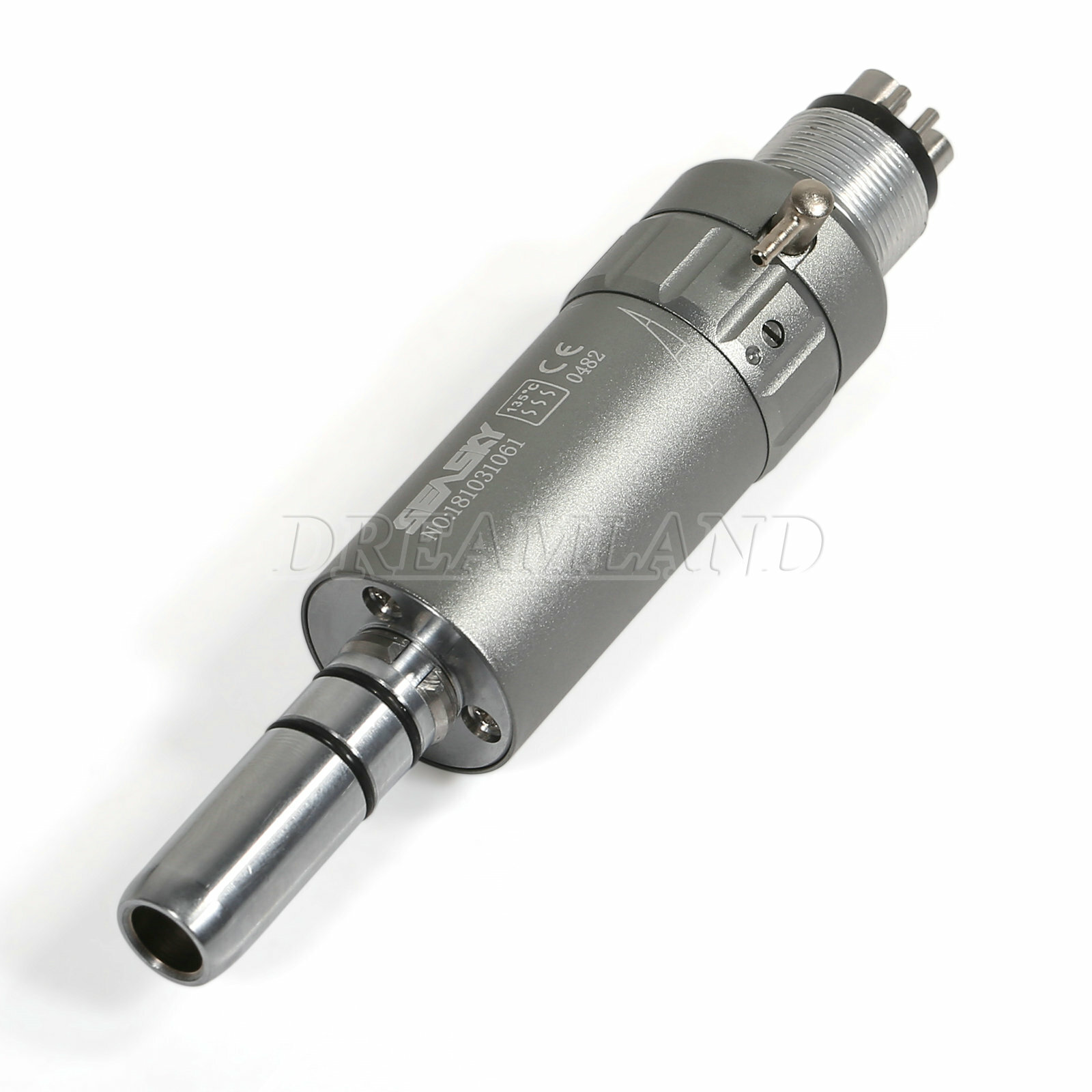 3PCS Dental Slow Low Speed Air Motor Micromotor 4-Hole Handpiece Connector 4H