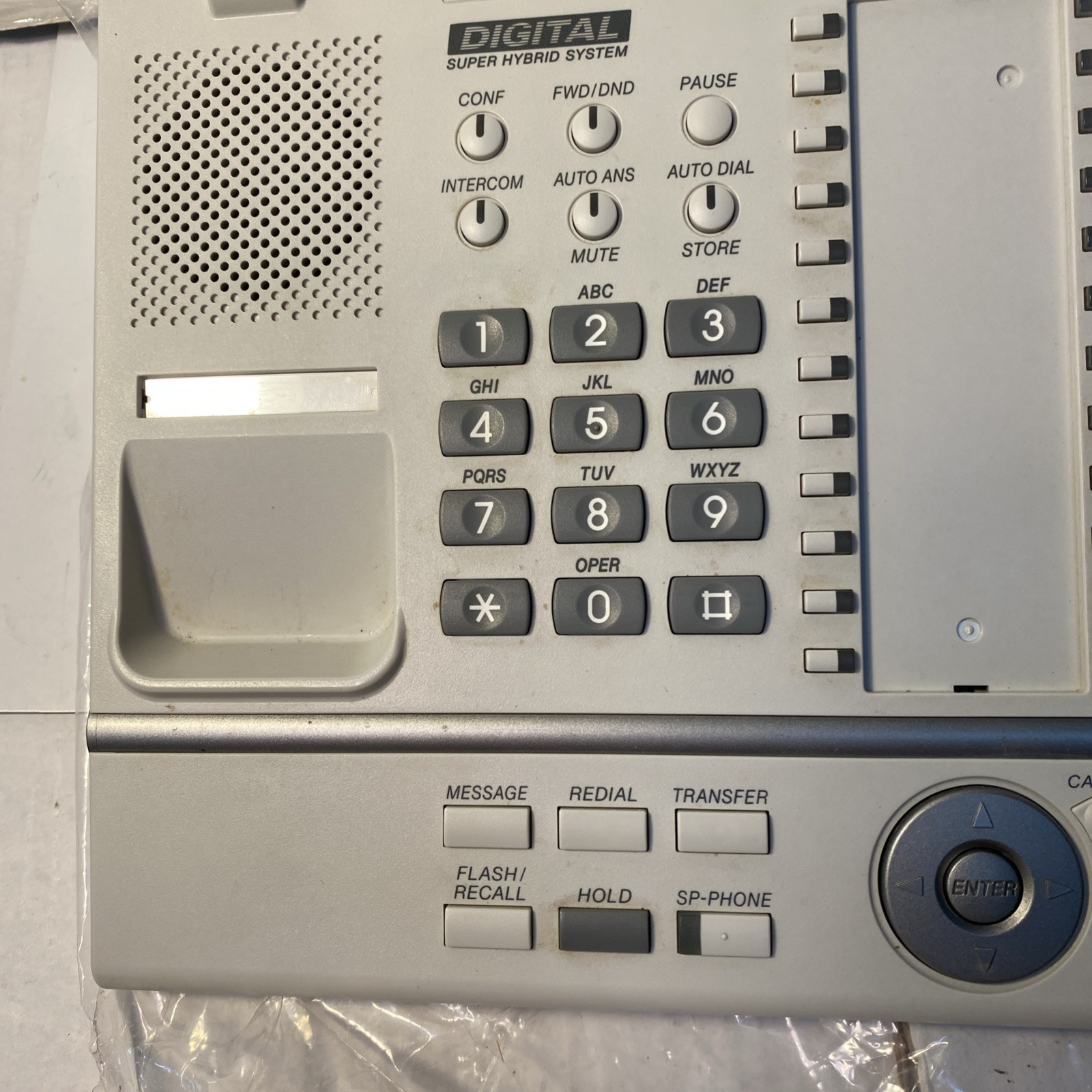 KX T7633 - Digital Super Hybrid System White SAME DAY SHIPPING NICE UNIT!!
