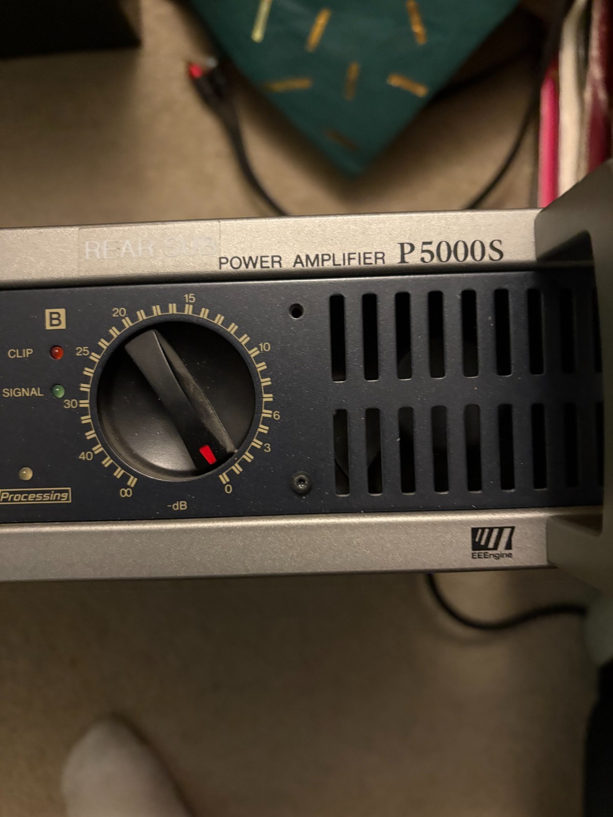 3 Yamaha P5000S Power Amplifier's