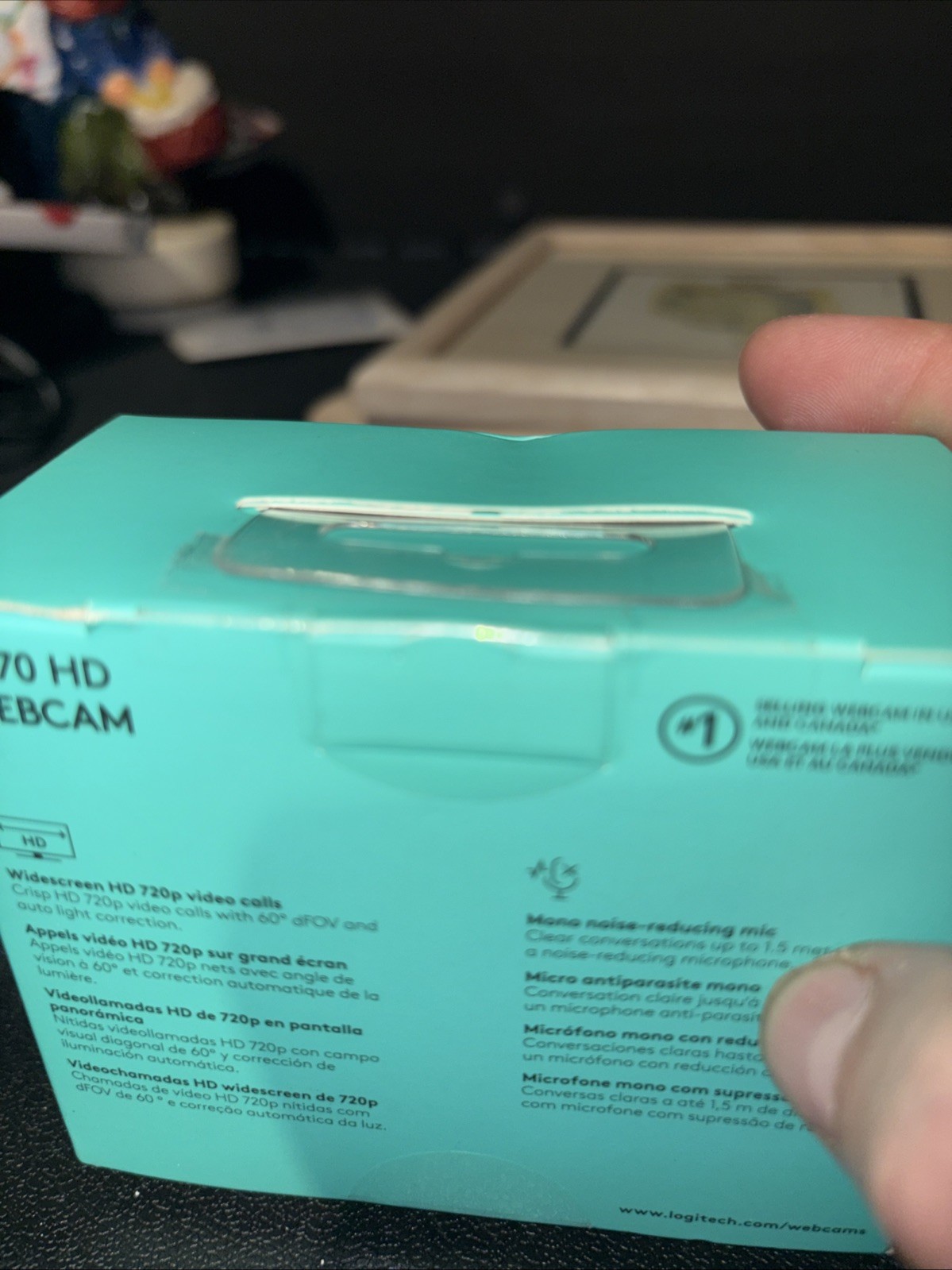 Logitech C270 HD Untested Unopened