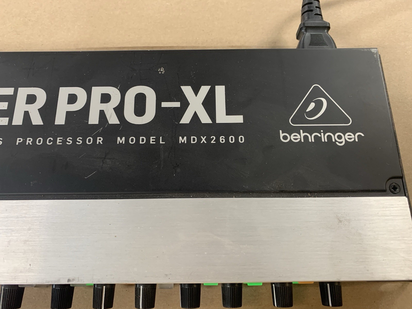 Behringer MDX2600 Audio Interactive Compressor Dynamics Processor Composer-XL