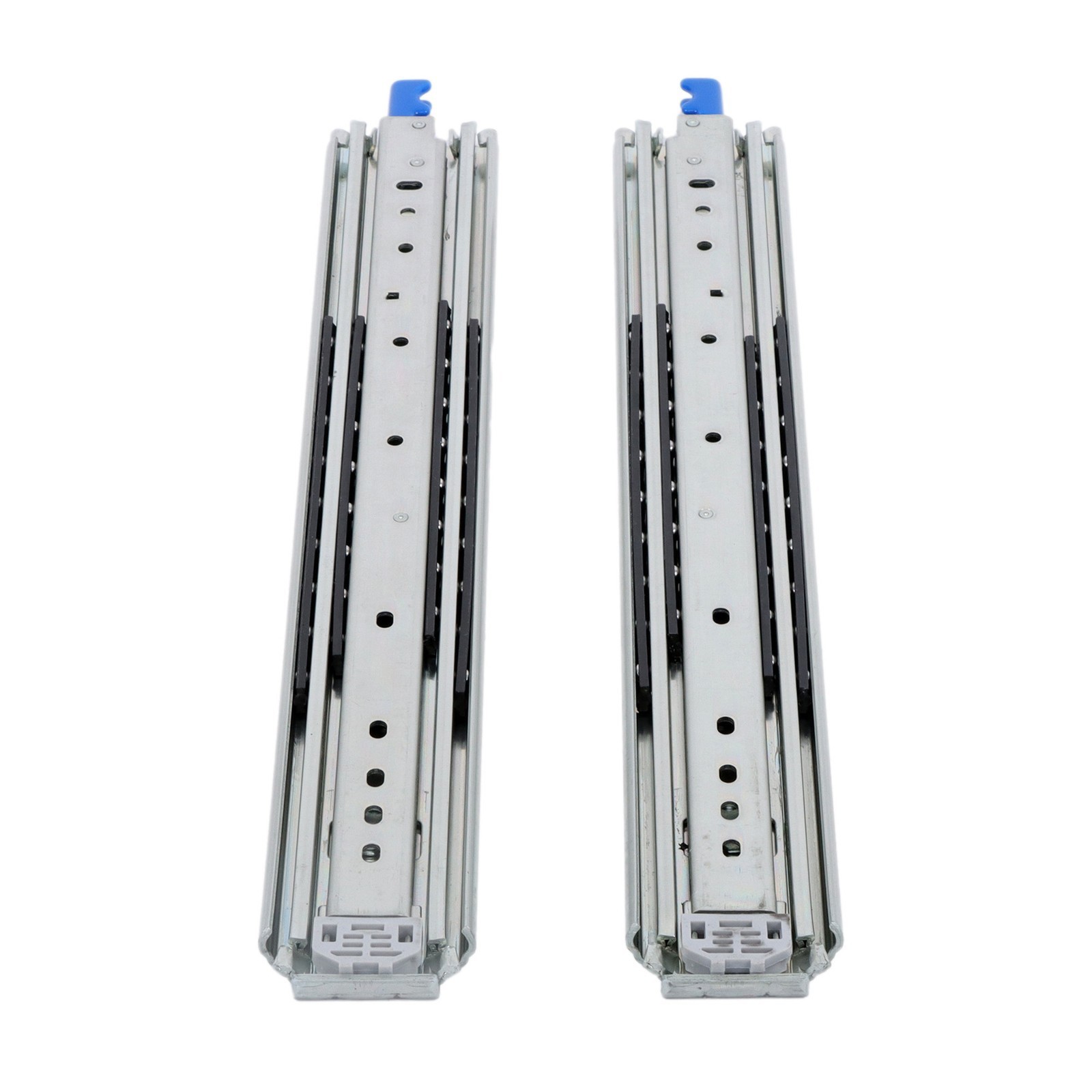 1 Pair Locking Drawer Slides 20 Inch Lock & Full Extension 250 lbs Load Capacity