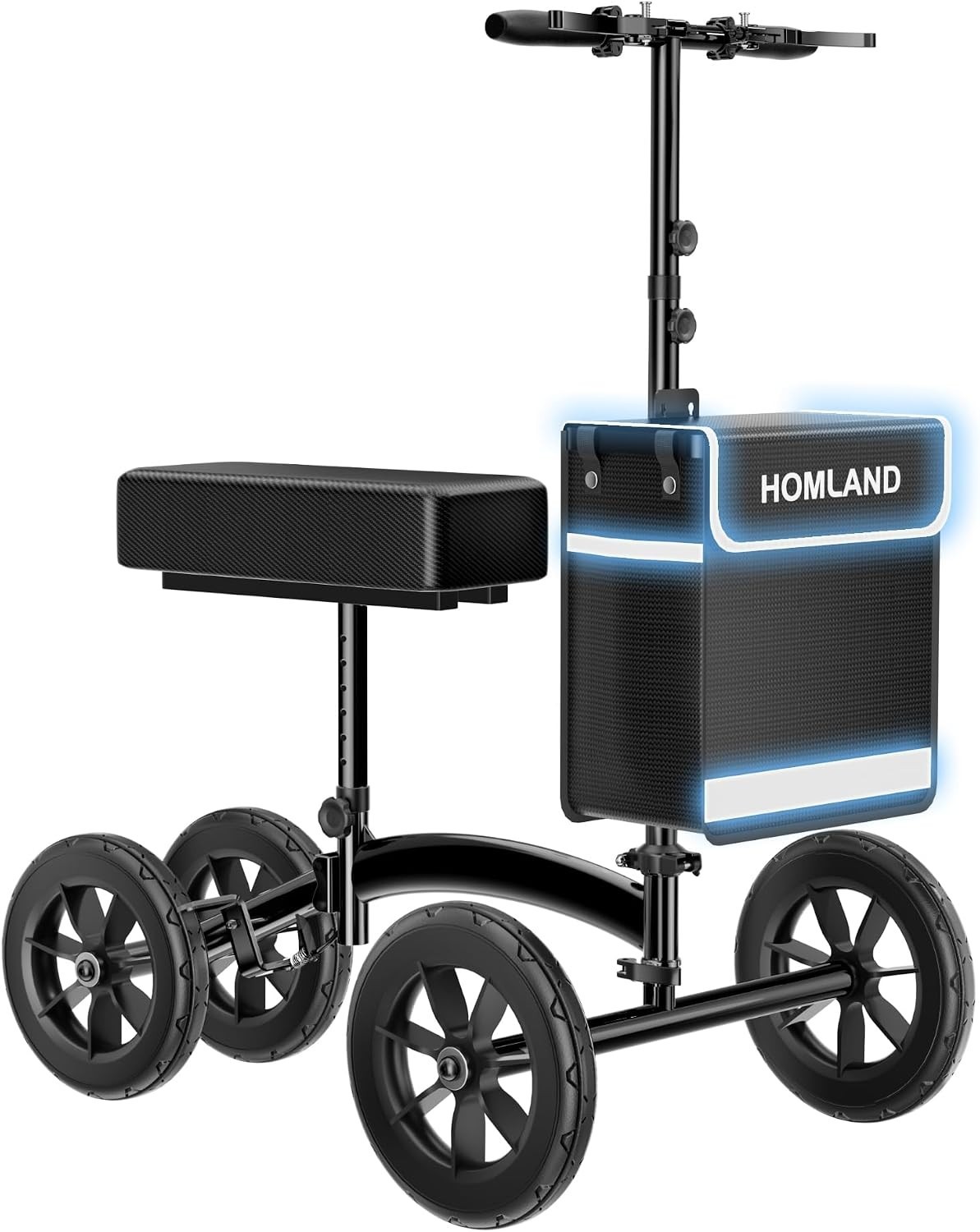 HOMLAND knee scooter walker black
