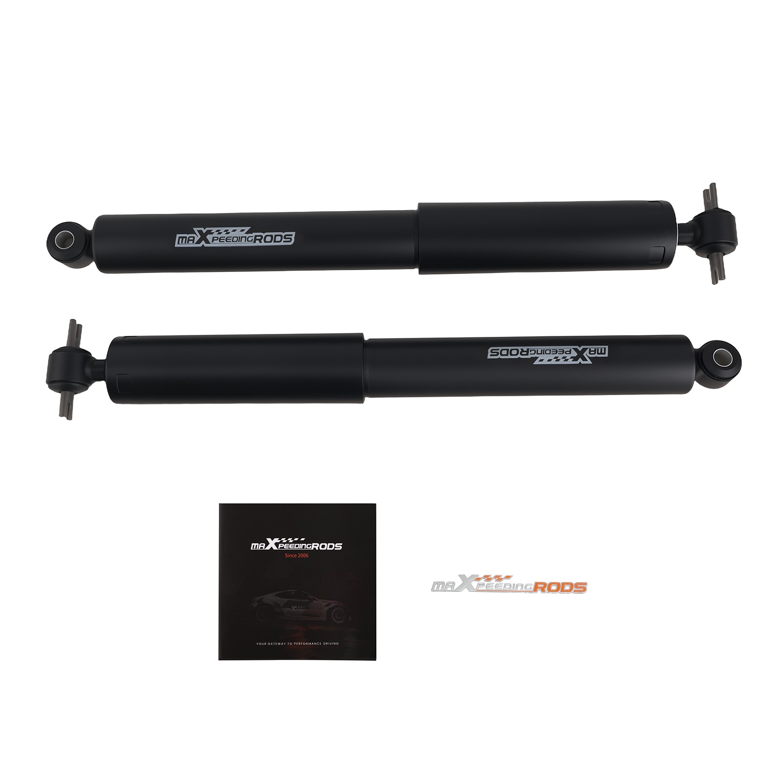 Pair 6" Rear Drop Shocks For Chevy GMC C1500 Silverado Sierra 1988-1998 2WD