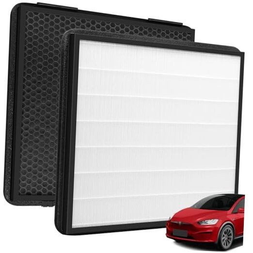 Cabin Air Filter for Tesla Model X Model S 2021-2025 HEPA Intake Air Model X/S