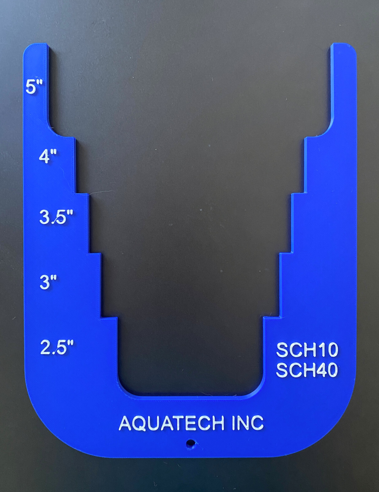 2X PIPE DIAMETER SIZE MEASURING TEMPLATE TOOLS COMBO - 3/4" - 5" O.D. SCH10/40