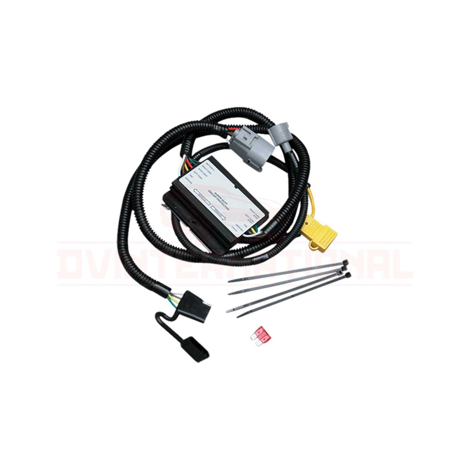 Draw-Tite 118378 T-One T-Connector Harness 4-Way Fla for Toyota Tundra '01-'02