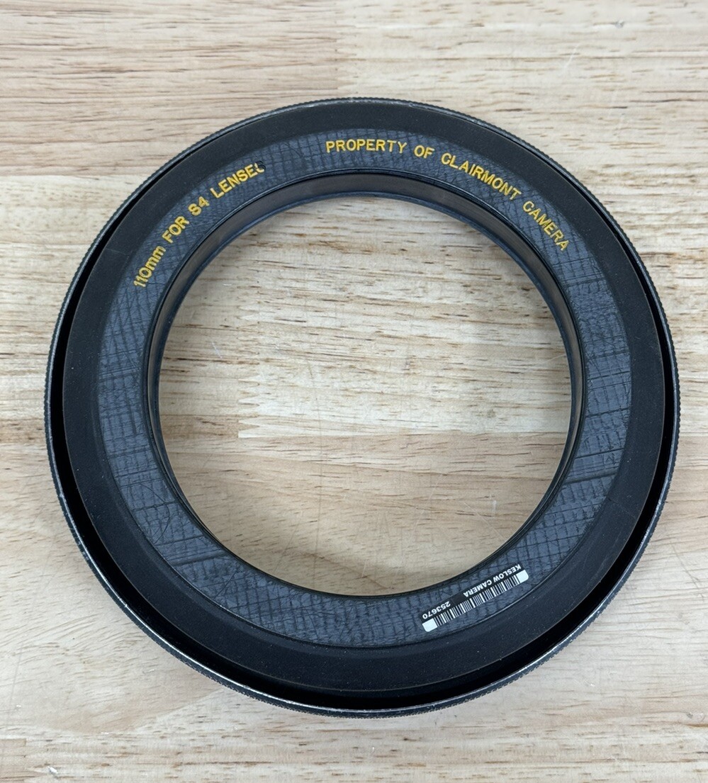 ARRI 138mm Filter Ring 110mm Cooke S4 Lenses Size R1 C