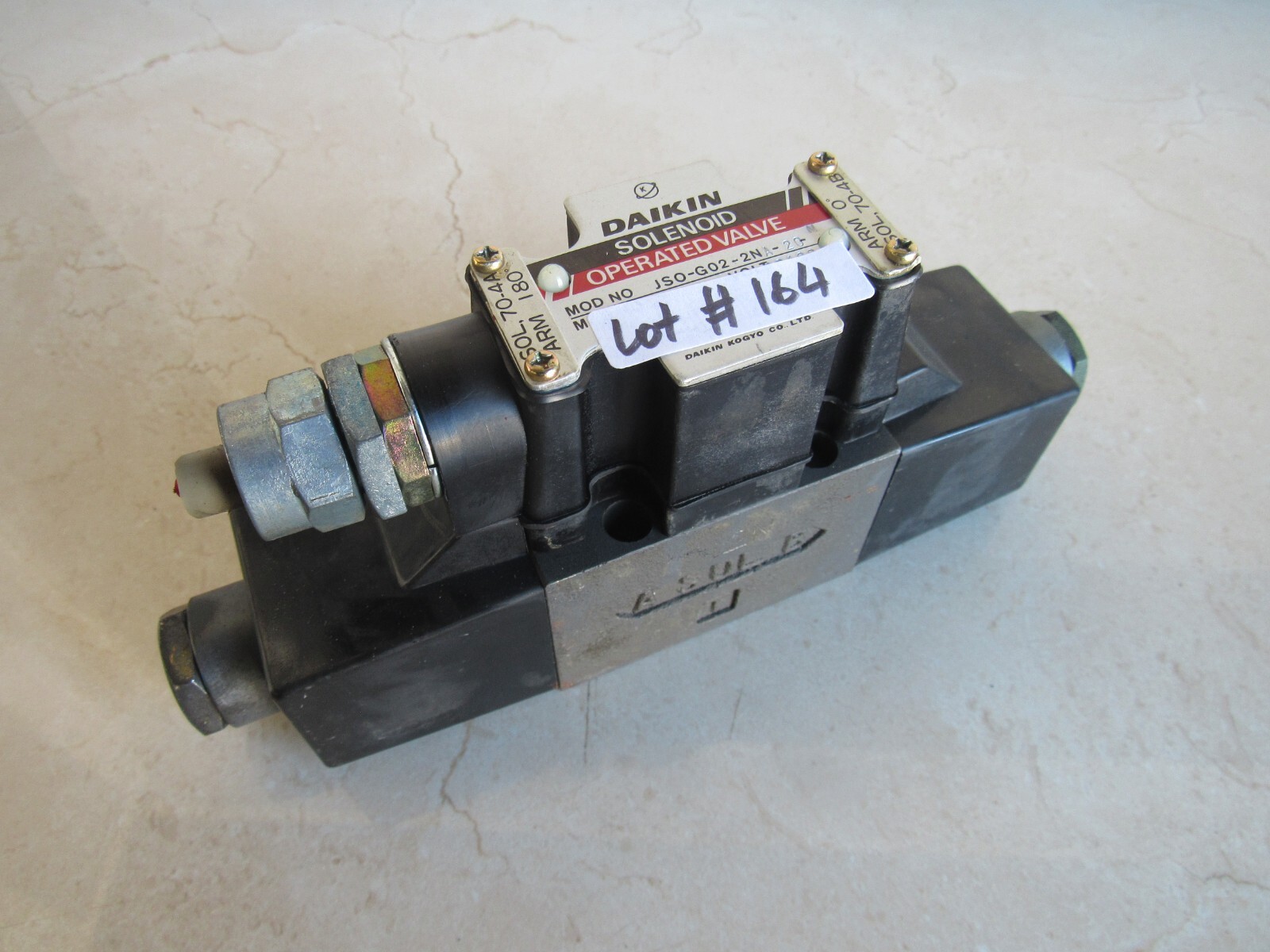 Daikin JSO-G02-2NA-20, JS0-G02-2NA-20 Lot # 164 Listed by Mike