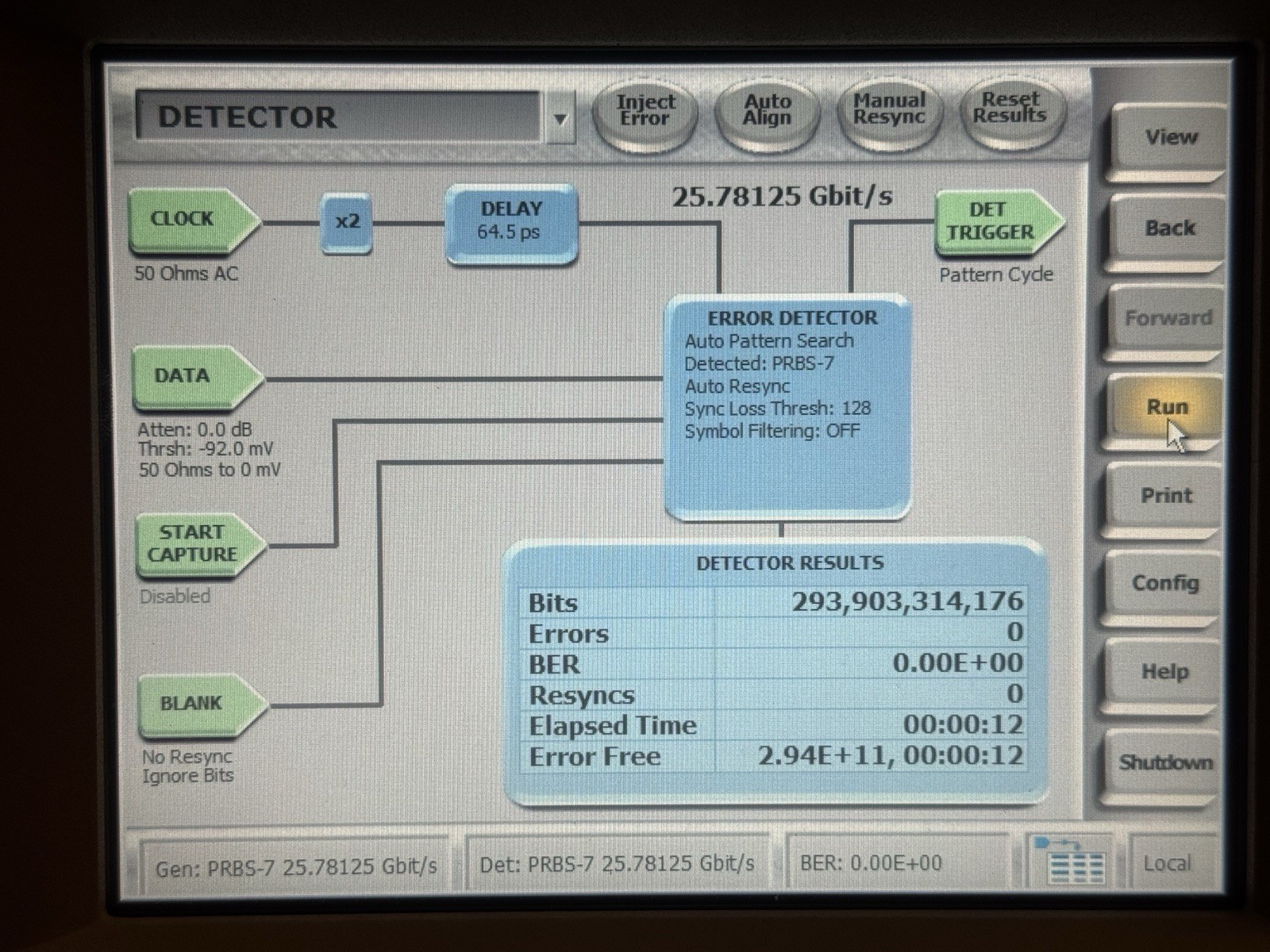 TEKTRONIX BSA286CL BERTSCOPE
