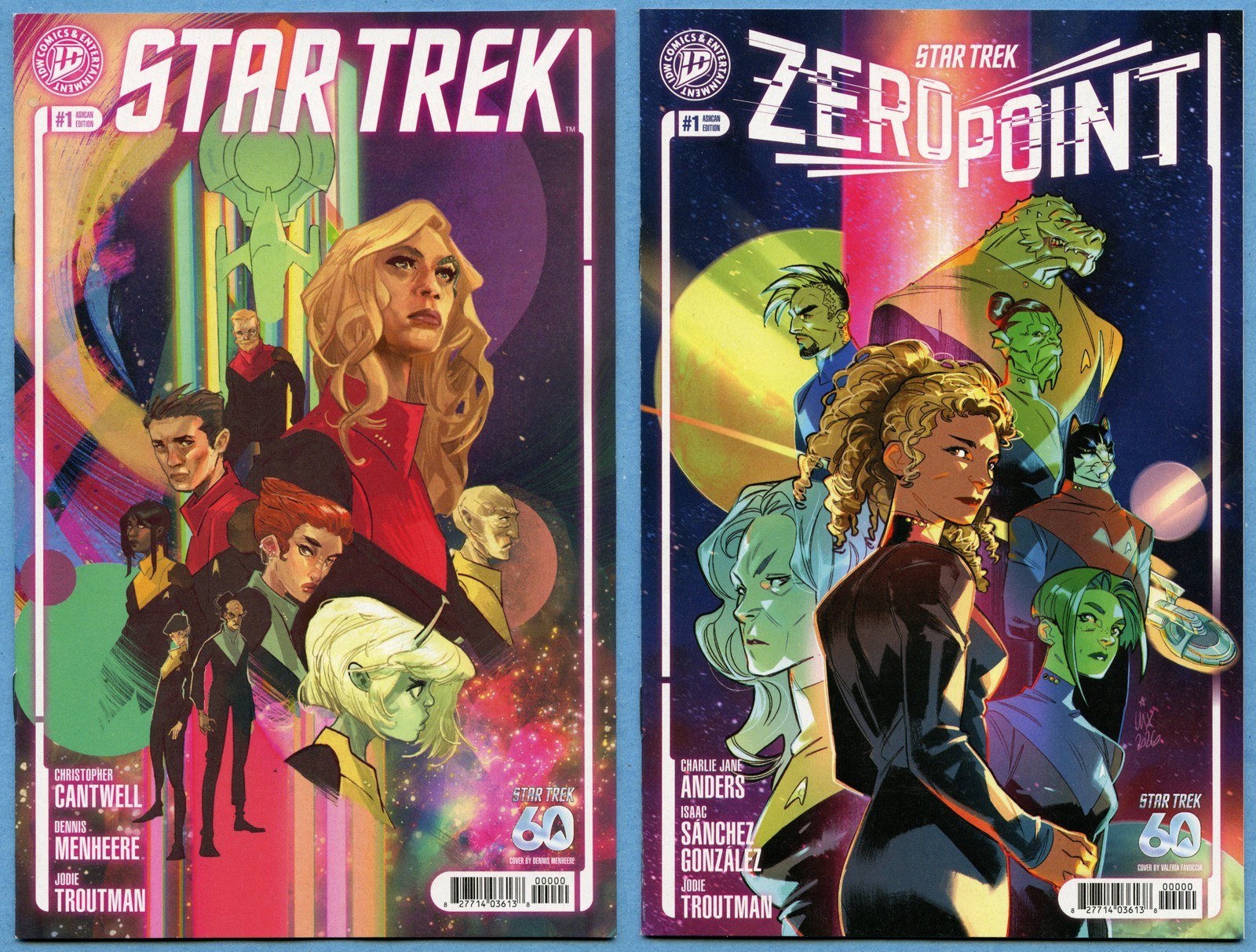 Star Trek / Star Trek: Zero Point Ashcan #1 ~ flip comic ~ SDCC 2026 ~ IDW