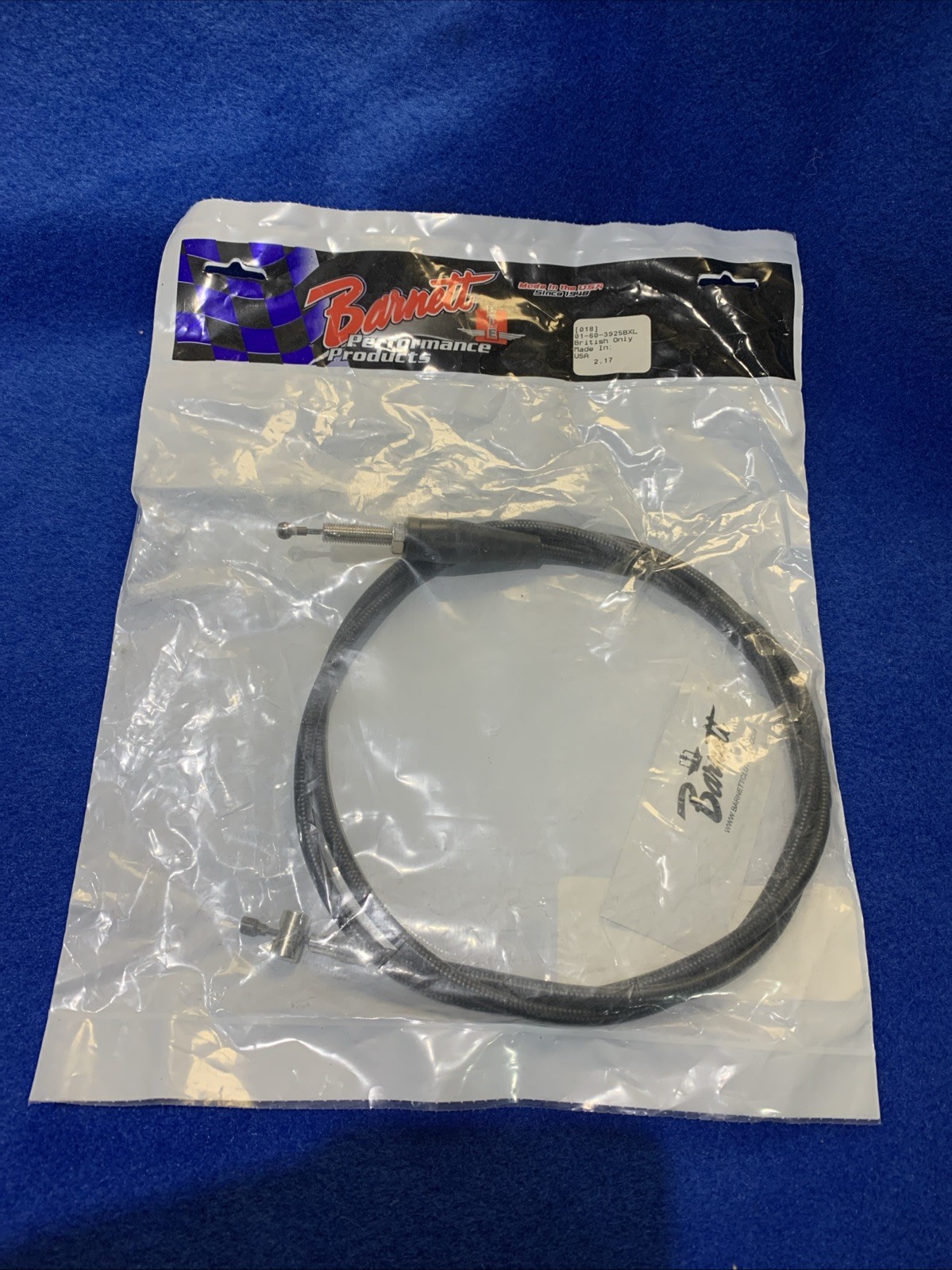 Triumph T140 Tr7 Clutch Cable 1973-on 60-3925xl 60 Inch Inner Long Cable Barnett