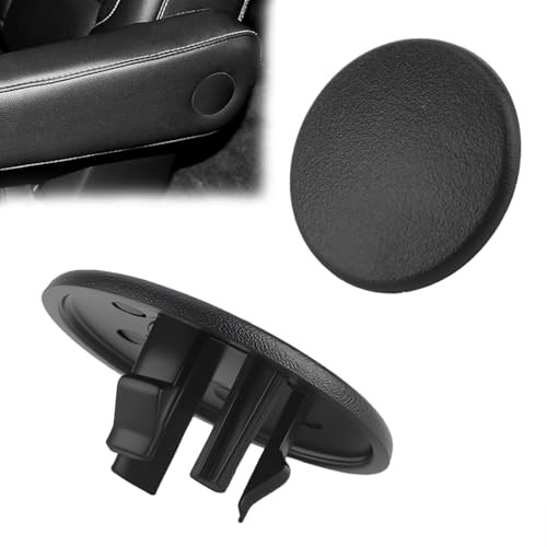 2PCS Car Armrest Cover,Universal Armrest Cap Replacement for Chevy Tahoe, Black