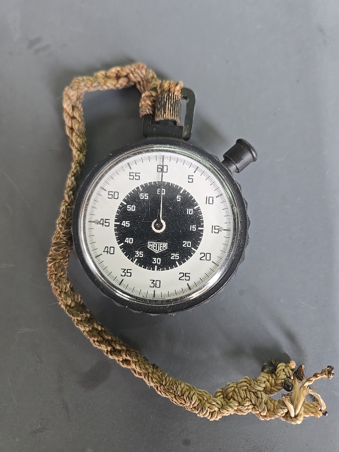 Heuer Military Vintage Stop Watch