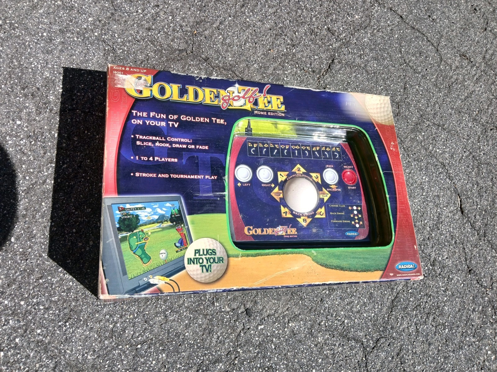 VTG Radica GOLDEN TEE Golf Home Edition Plug and Play TV Video Game.