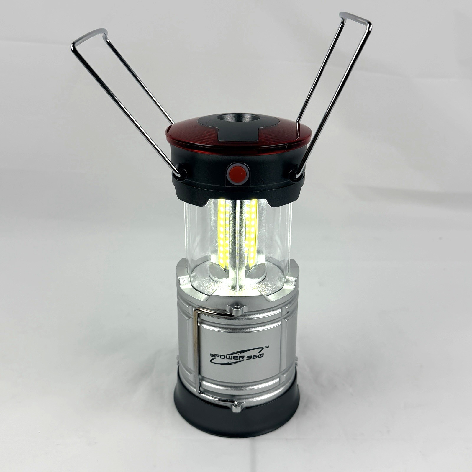 LED EPower 360 Camping Lantern Battery Operated Several Modes Light
