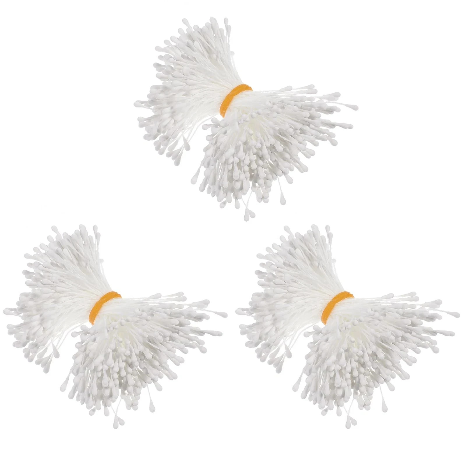 720 Pcs Flower Stamens, Stamens for Flower Making Double Heads Artificial Flo...
