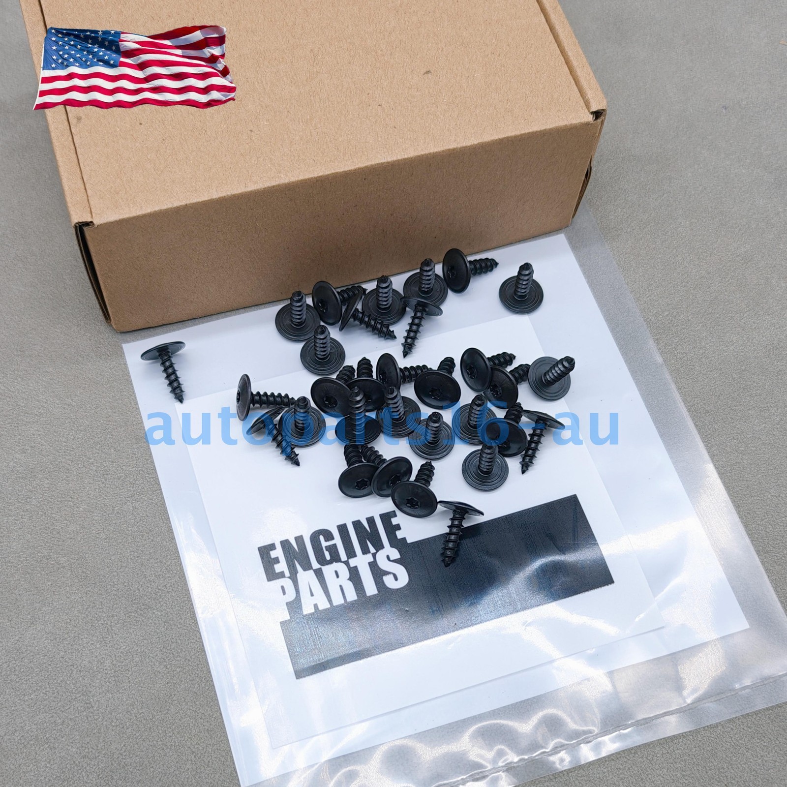 OEM  30X Fits for VW Audi Fender Liner Self Tapping T25 Torx Screw N90974701 USA