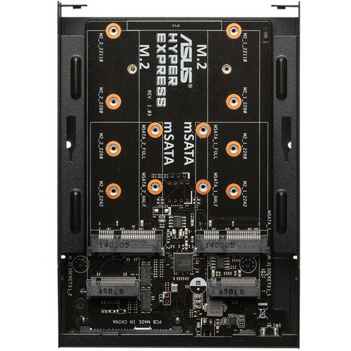 ASUS Hyper Express M.2/mSATA Enclosure 10Gb/s Interface Hardware RAID Controller