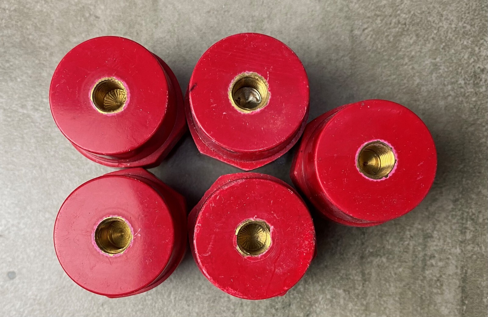 Bus-Bar Insulator, SM-35, 35mm Length x M8 Thread, 5 Pc's Lot