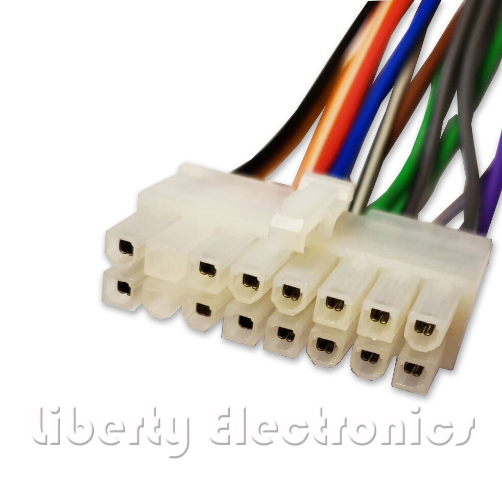 New 16 Pin AUTO STEREO WIRE HARNESS PLUG for PIONEER DEH-P6000 Player
