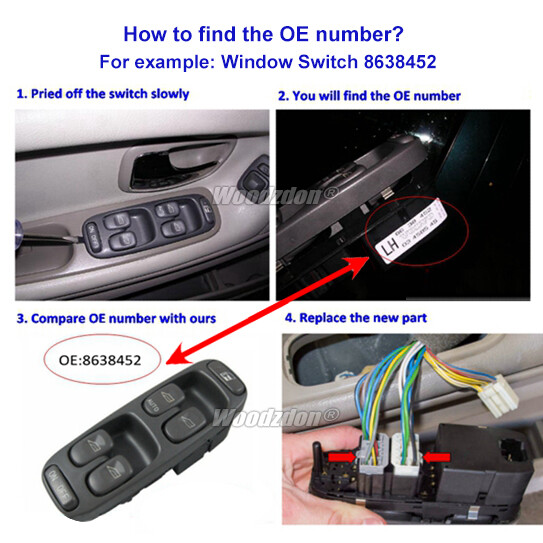 New Master Power Window Switch Control Left Driver Side For Toyota Sienna Camry