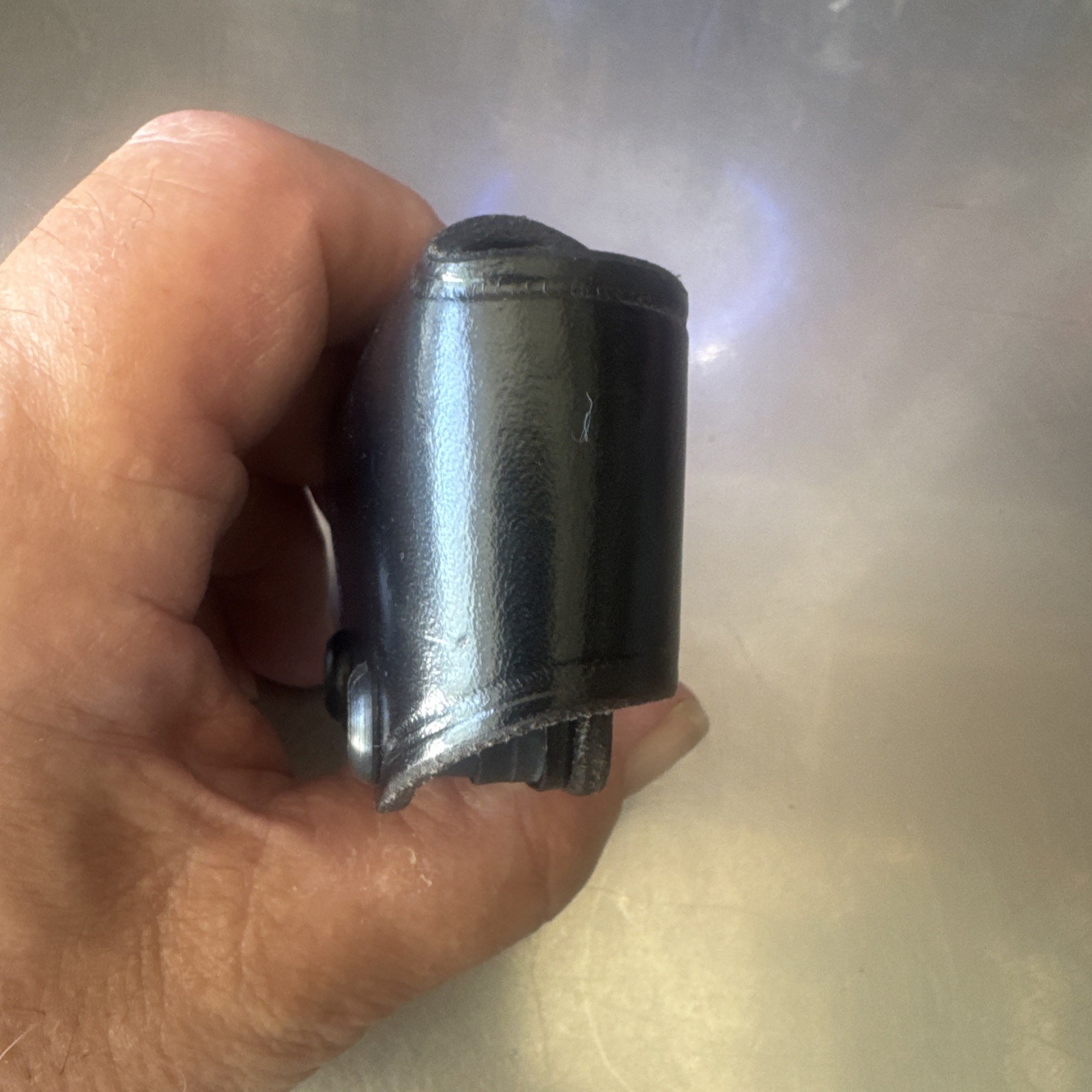 Hellweg #250 Colt .45 Holster Black Leather