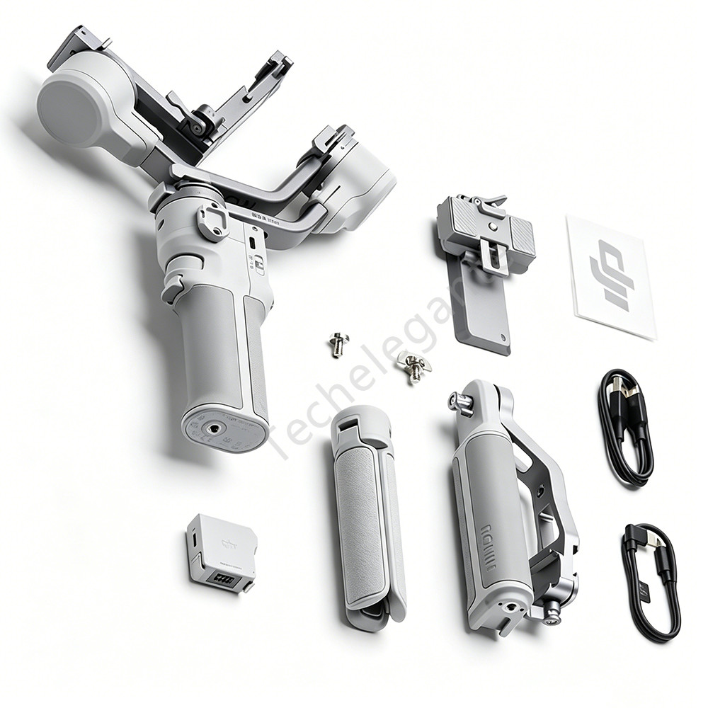 DJI RS 4 Mini Combo–Compact 3-Axis Gimbal Stabilizer,Vertical Shooting, Tracking