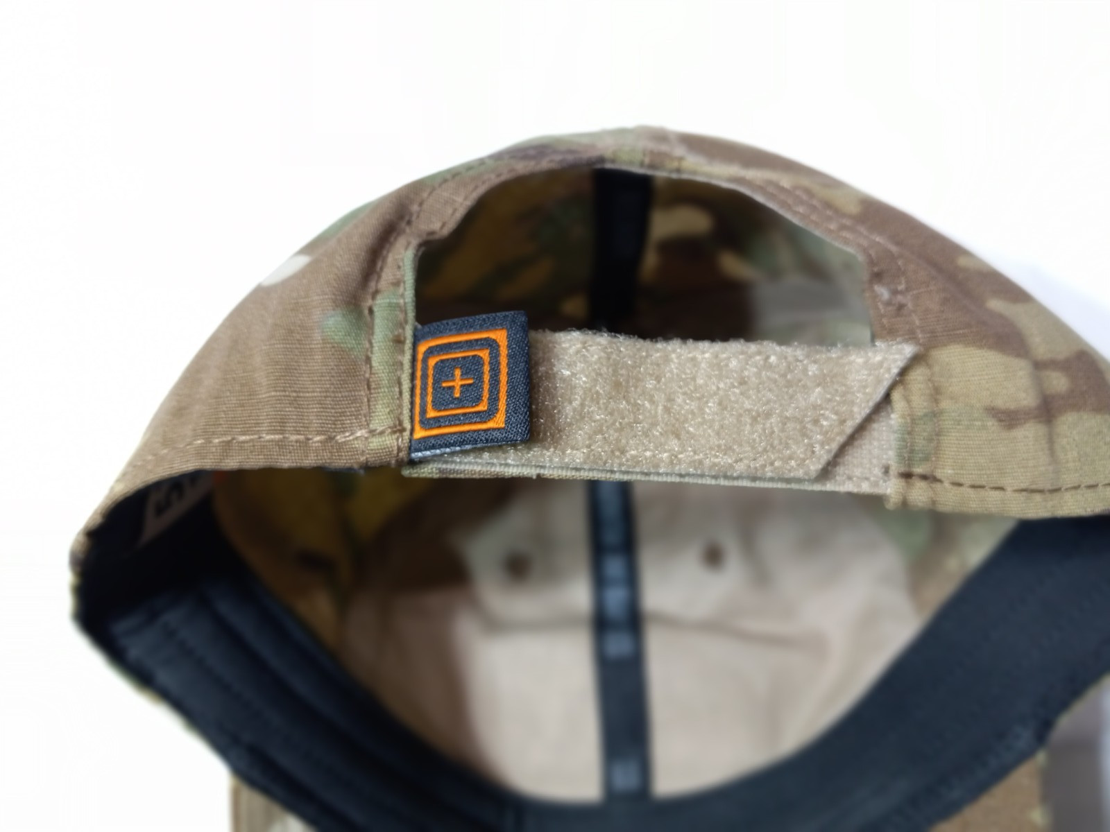 5.11 Flag Bearer Tactical Strapback Hook and Loop Patch Cap Hat Multicamo