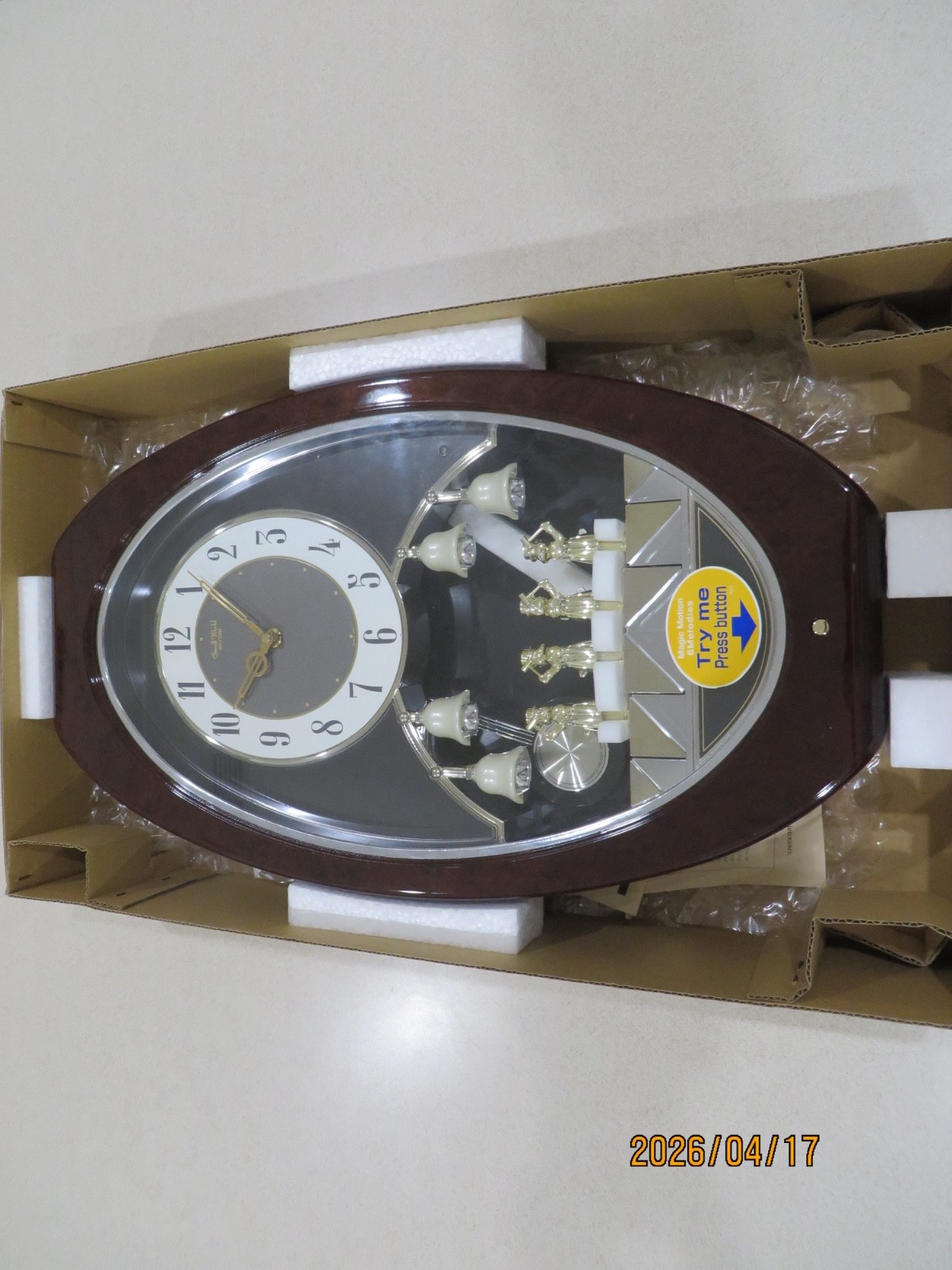 RHYTHM CLOCK - Rising Ringers - 4MH687-R23
