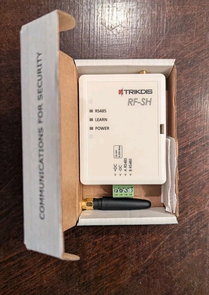Trikdis Wireless Equipment Receiver RF-SH - New