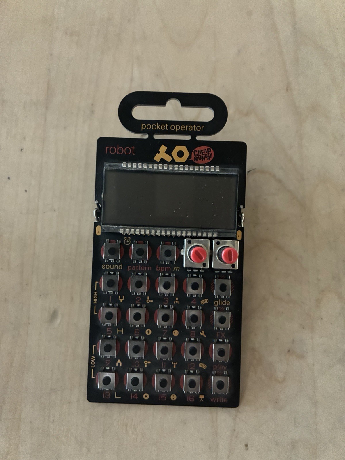 Teenage Engineering PO-28 "Robot" Pocket Operator