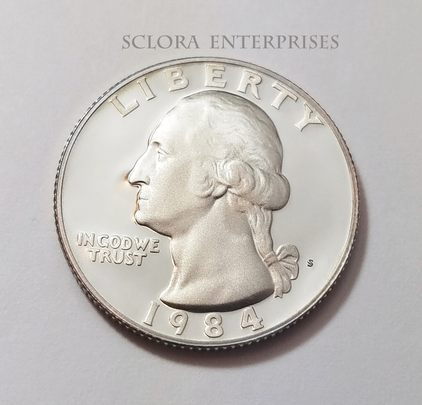 1984 S WASHINGTON *PROOF* QUARTER  **FREE SHIPPING**