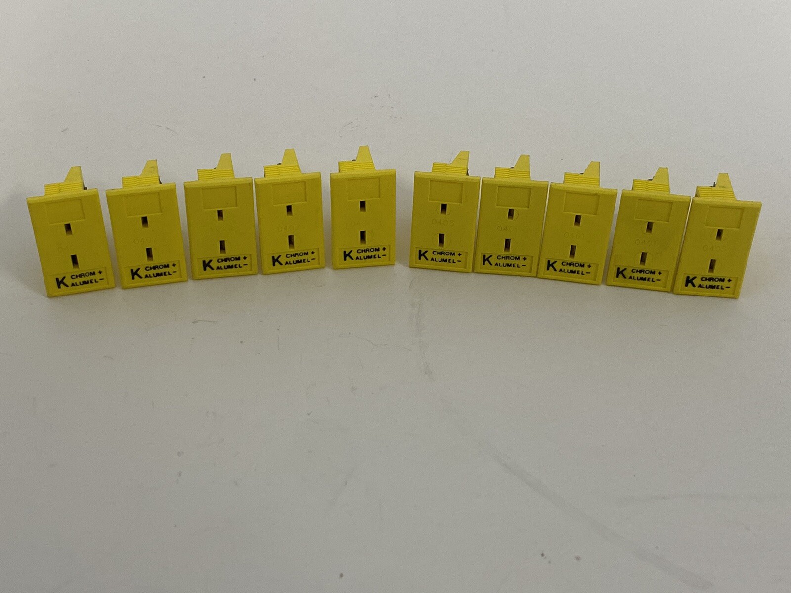 Lot of 10 - Omega Type K Terminal Connector Chrom + Alumel