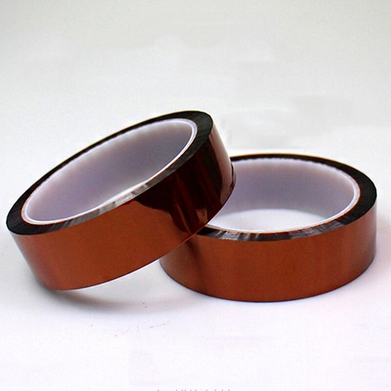 2pcs High Temperature Adhesive Tape 33m Polyimide Insulation Tape PCBs