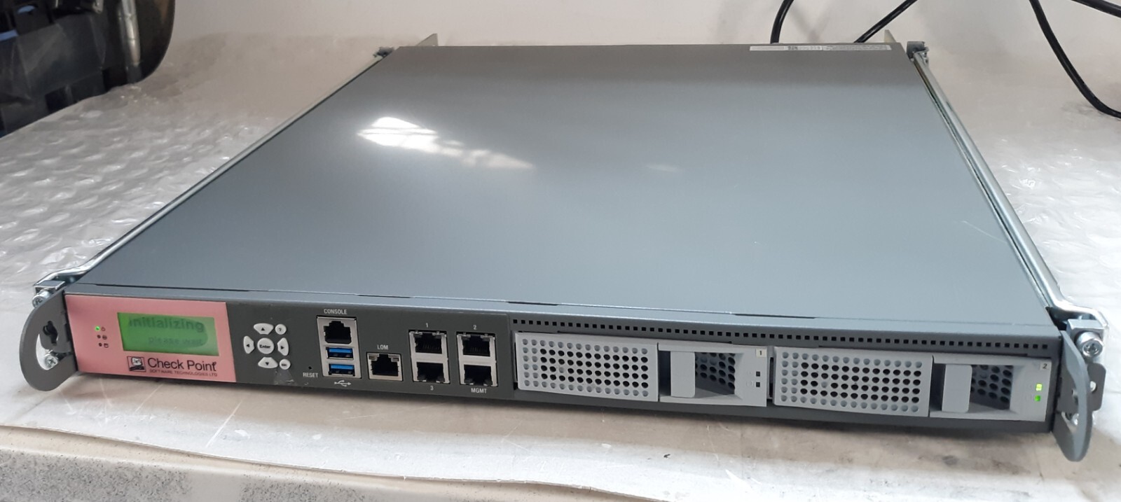 Check Point ST-25 Security Appliance 4TB HDD w/ 2x 275w PSU+Rails+Ears+Cord