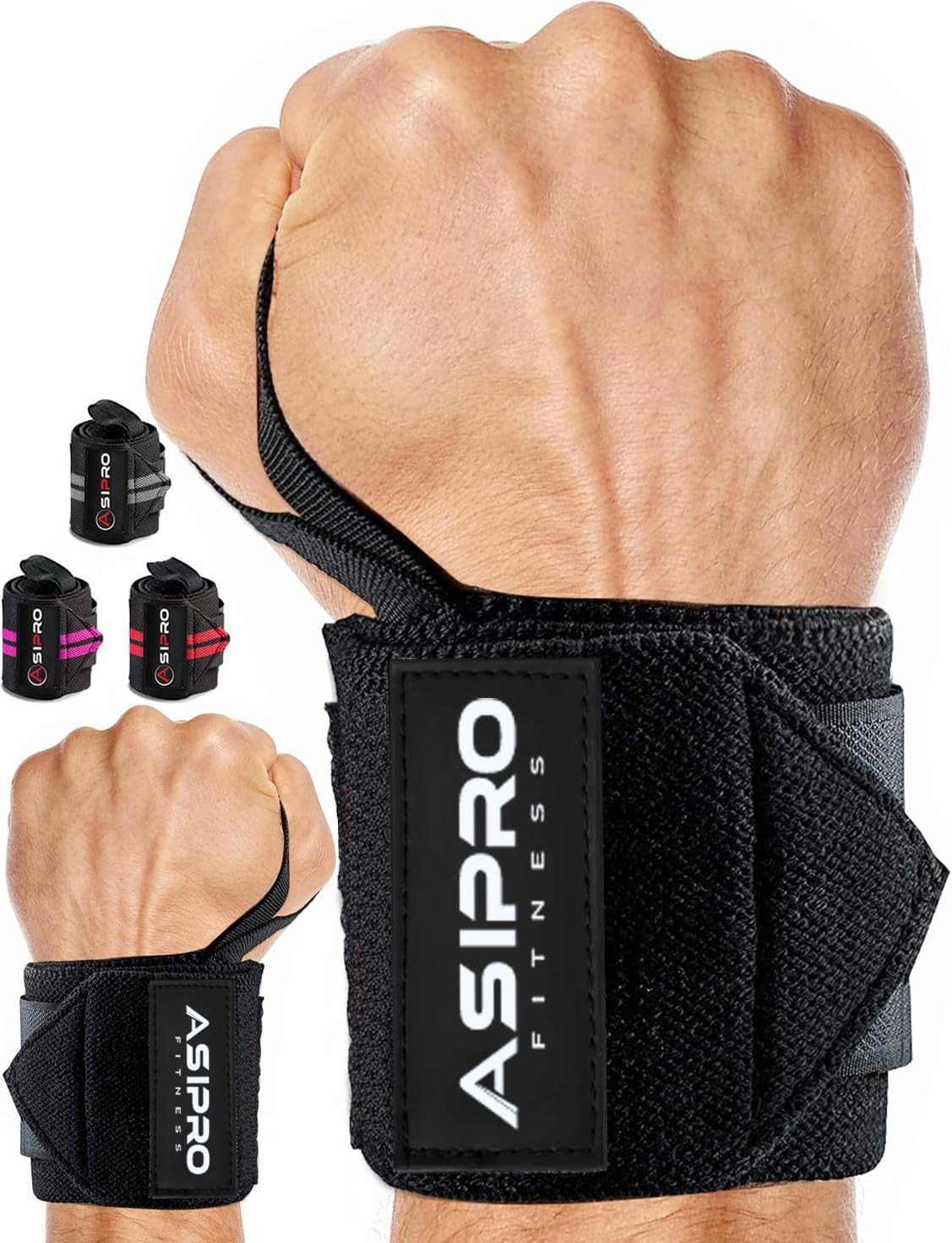 Wrist Wraps for Weightlifting 18" Wrist Straps for Weightlifting Weight Lifting